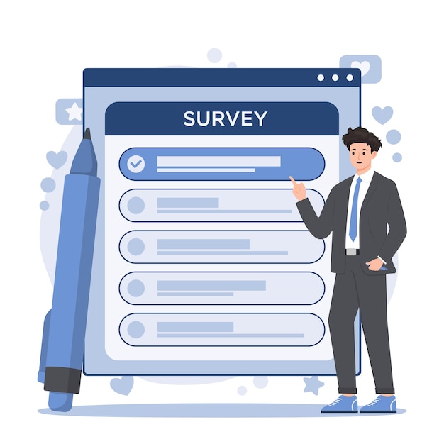 customer survey and online survey concept feedback and business insights forms market research
