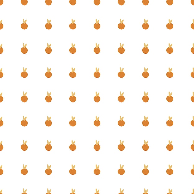 Cute citrus fruit seamless pattern. Fruits endless wallpaper. Cute doodle food backdrop. Design for fabric , textile print, surface, wrapping, cover. Simple vector illustration