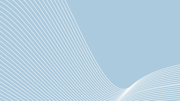 Cyan blue abstract background with curve line for backdrop or presentation