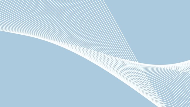 Cyan blue abstract background with curve line for backdrop or presentation