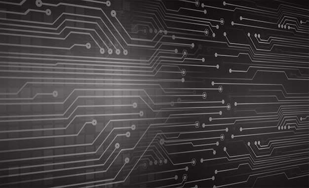 cyber circuit future technology concept background