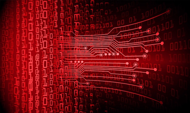 cyber circuit future technology concept background