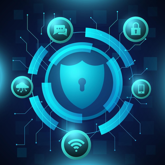 Cyber Security Awareness Background