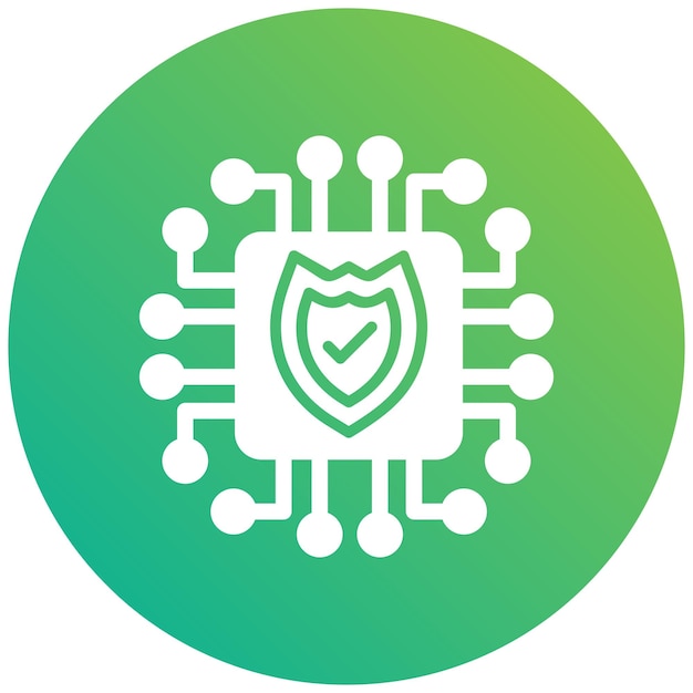 Cyber security Vector Icon Design Illustration