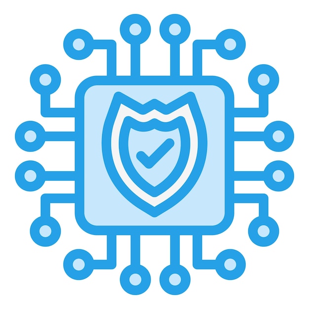 Cyber security Vector Icon Design Illustration
