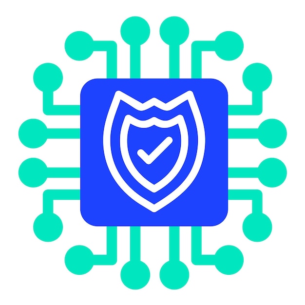 Cyber security Vector Icon Design Illustration