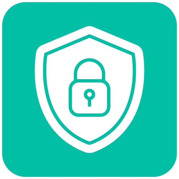 cyber security vector icon design illustration