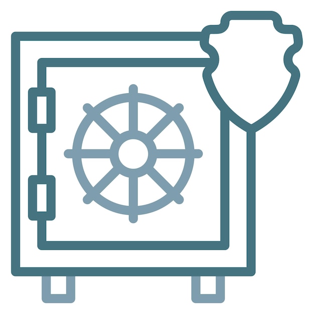 Cyber vault icon vector image Can be used for Information Security