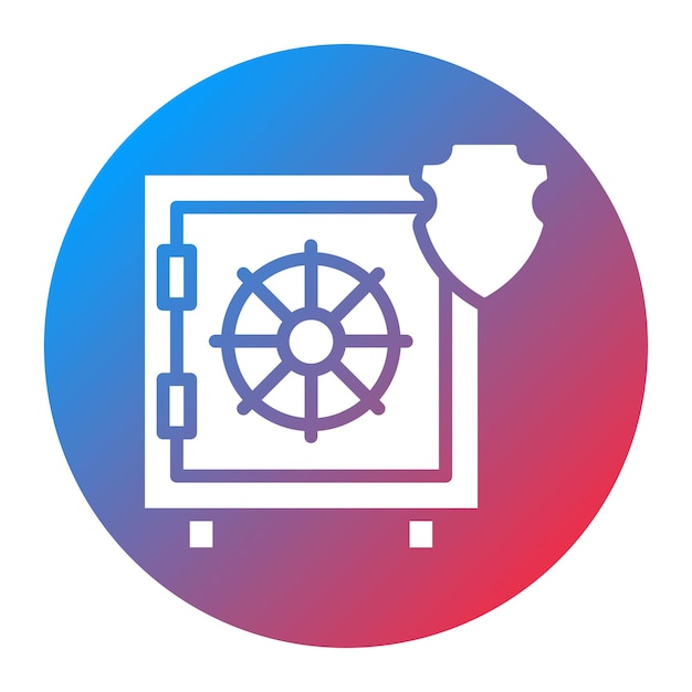 Cyber vault icon vector image Can be used for Information Security