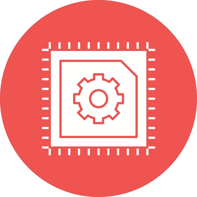 Cybernetics Vector Illustration Style