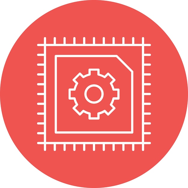 Cybernetics Vector Illustration Style