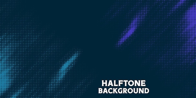 Dark abstract background with glowing wave Shiny moving lines design element Modern purple blue