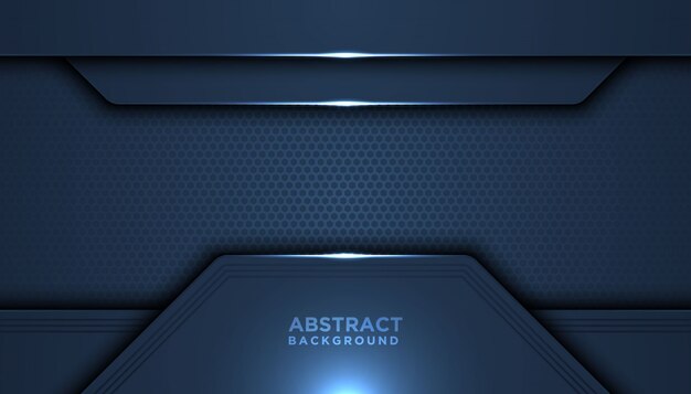 Dark abstract background with overlap layers