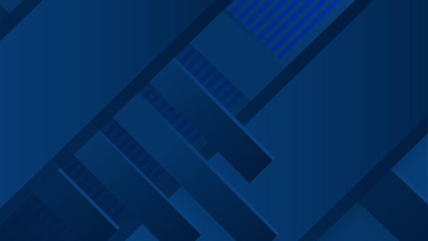 Dark blue background with abstract square shape circles lines dynamic and sport banner concept