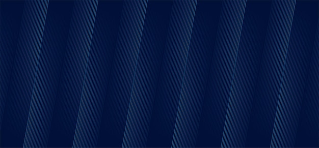 Dark blue minimal lines abstract geometric background
