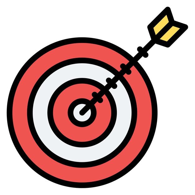 Darts icon vector image Can be used for Coworking Space