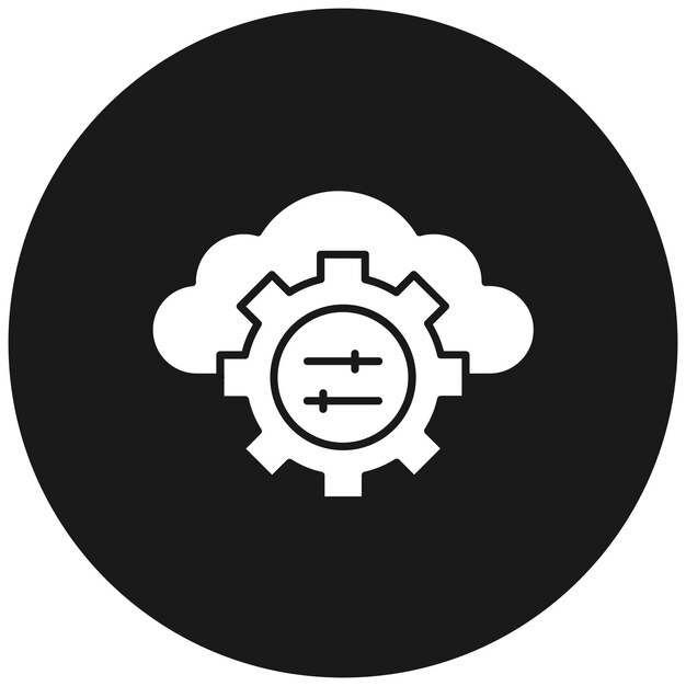 data adjustment vector icon can be used for data analytics iconset