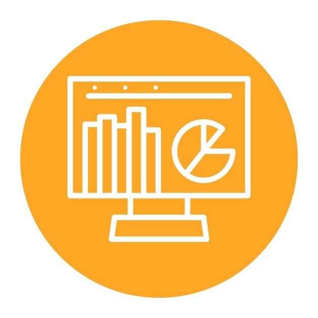Data Analysis icon vector image Can be used for Industry