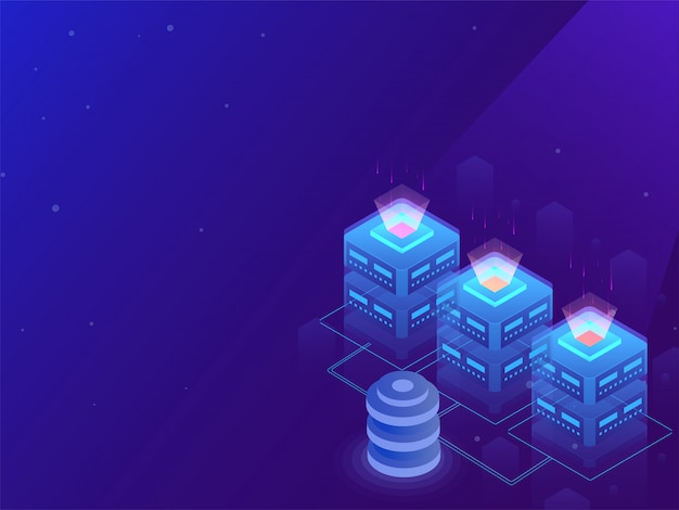 Data Centre Concept.