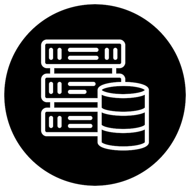 Data driven Vector Icon Design Illustration