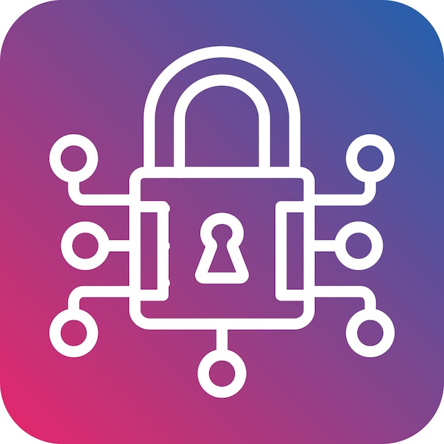 Data Encryption Icon Style