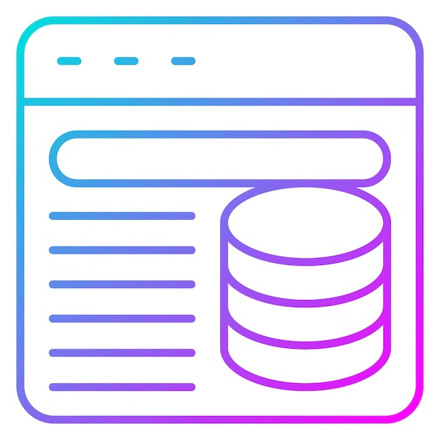 Data Interpretation vector icon Can be used for Data Analytics iconset