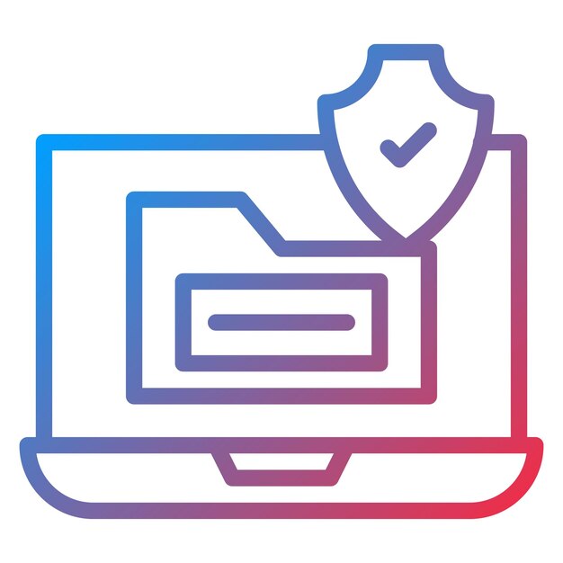 Data Loss Prevention icon vector image Can be used for Risk Management