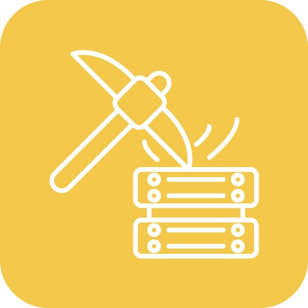 Data Mining icon vector image Can be used for Big Data