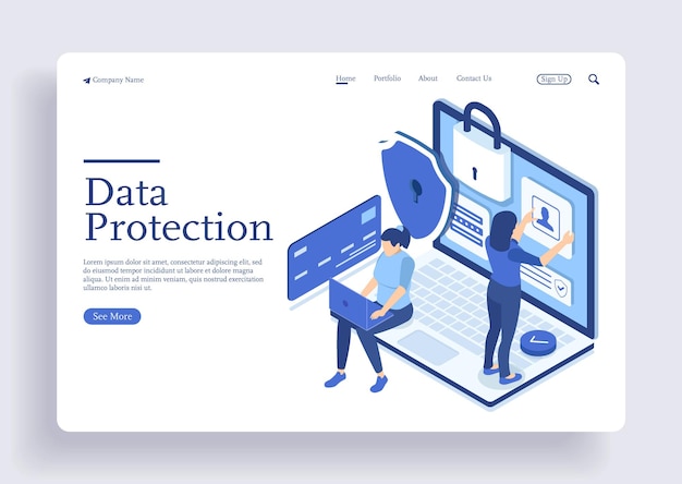 data protection concept credit card check and software access data as confidential with corrector