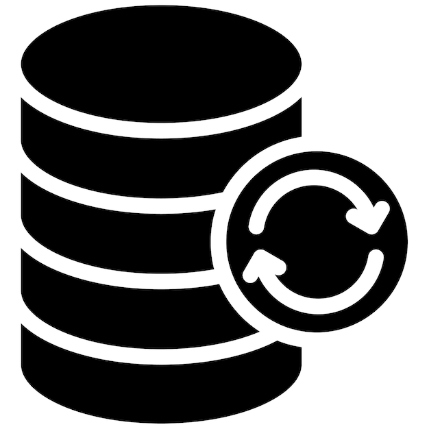 Data Refresh Vector Illustration