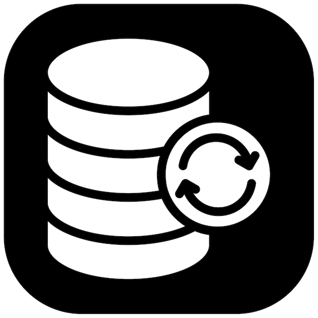 Data Refresh Vector Illustration