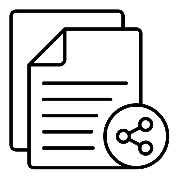 Data Sharing Icon