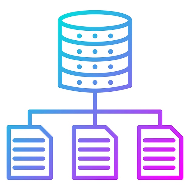 Data Structure vector icon Can be used for No Code iconset