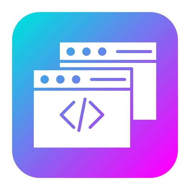 Data vector icon Can be used for No Code iconset