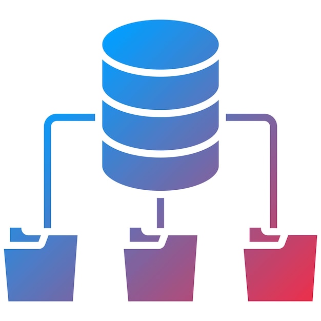 Database Architecture icon vector image Can be used for Web Hosting