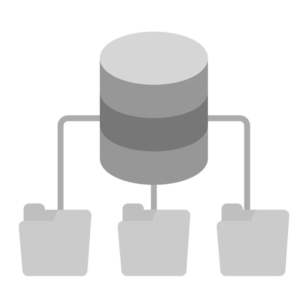 Database Architecture icon vector image Can be used for Web Hosting