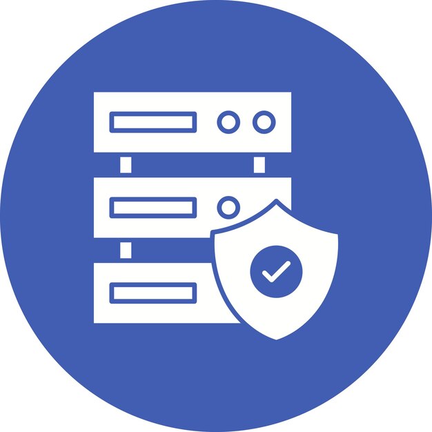 Database Security icon vector image Can be used for Web Hosting