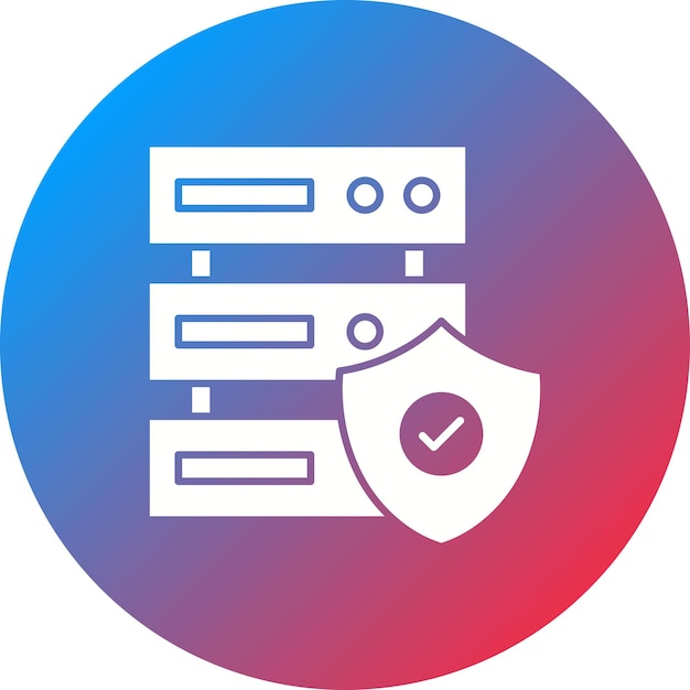 Database Security icon vector image Can be used for Web Hosting