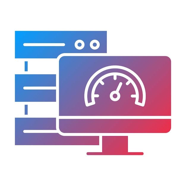 Database Speed icon vector image Can be used for Web Hosting