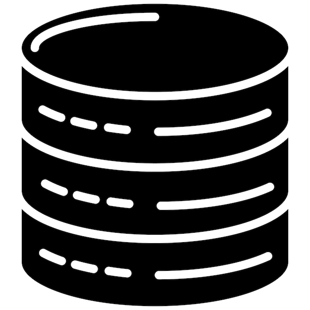 Database Vector Illustration Style