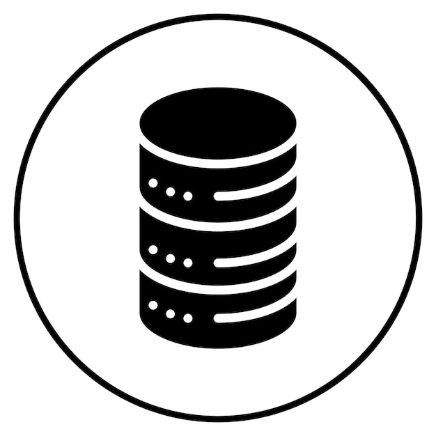 Database Vector Illustration