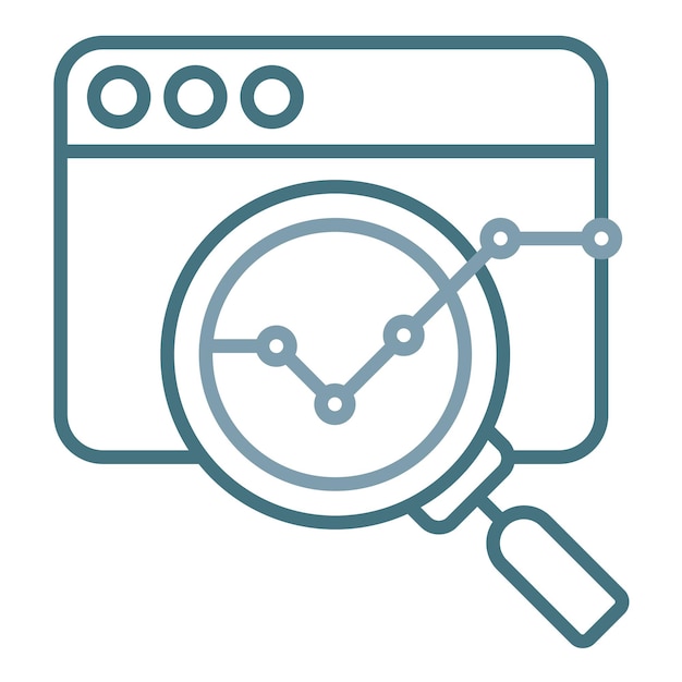 Datanalysis Flat Illustration