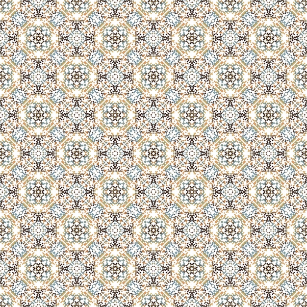 Decorative background made of small squares Background texture in geometric ornamental style