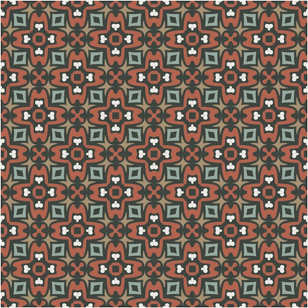 Decorative seamless pattern design mnimalist style