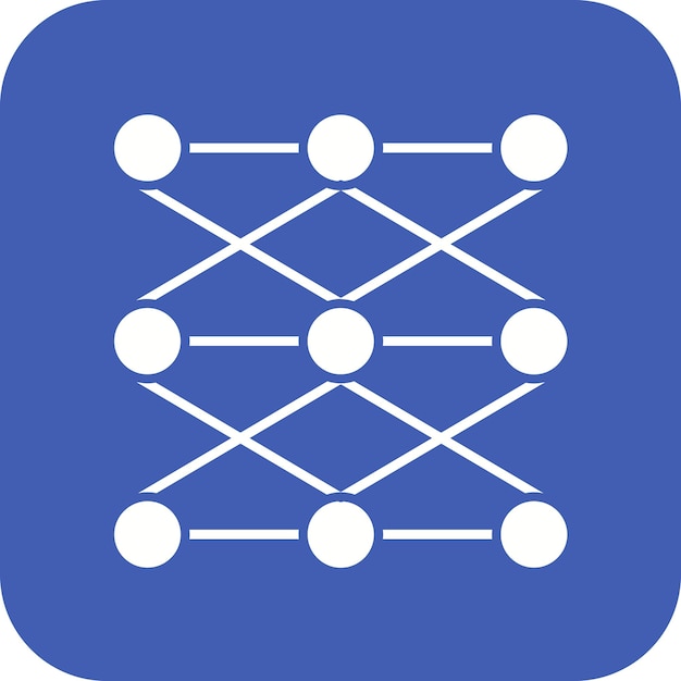 Deep Learning vector icon Can be used for Data Analytics iconset