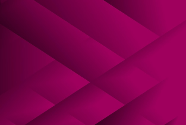 Deep Pink Abstract Lines