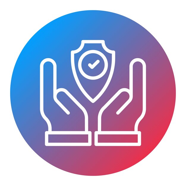 Dependability icon vector image Can be used for Core Values