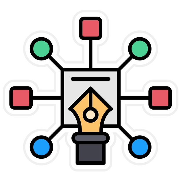 Design Algorithm icon vector image Can be used for Data Analytics