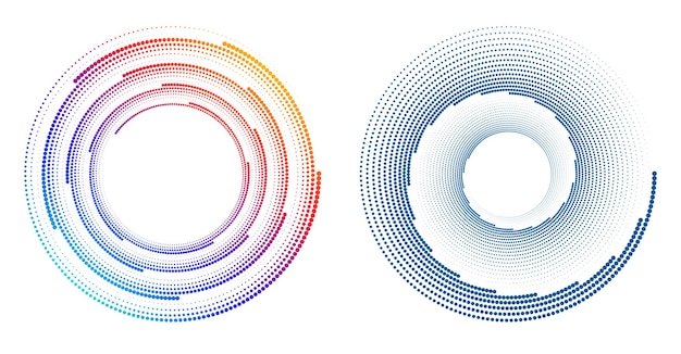 Design-elementit Monien violettien viivojen aalto ympyröi abstraktia pystyraitaa valkoisella pohjalla, eristettynä vektori-kuvitus EPS 10 Värikkäät aallot, joiden viivat on luotu sekoitustyökalulla