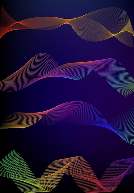 Design elements business presentation template Vector illustration vertical web banners background backdrop glow light effect EPS 10 for web template web site page presentation neon disco club